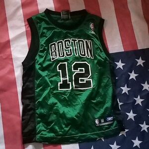 Reebok Boston Celtics 'DAVIS' Jersey Youth M
